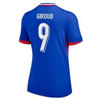 Camiseta Francia Olivier Giroud #9 Primera Equipación para mujer Eurocopa 2024 manga corta